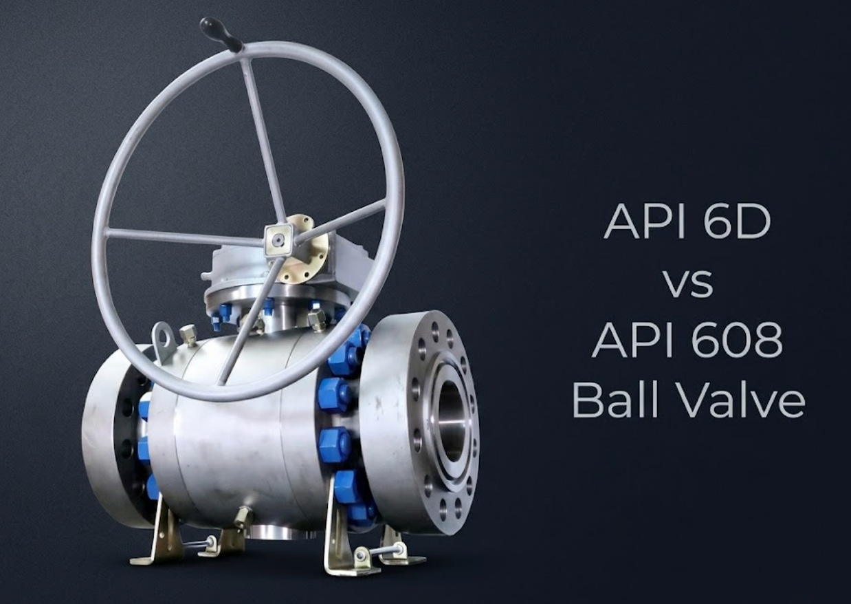 API 6D Ball Valve vs API 608 Ball Valve: What’s the Difference