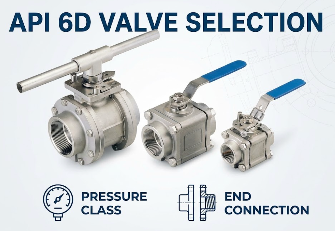 How to Choose an API 6D Ball Valve by Pressure Class and End Connection