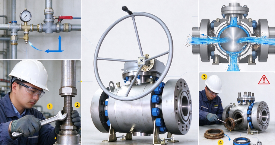 How to Fix a Leaking Ball Valve