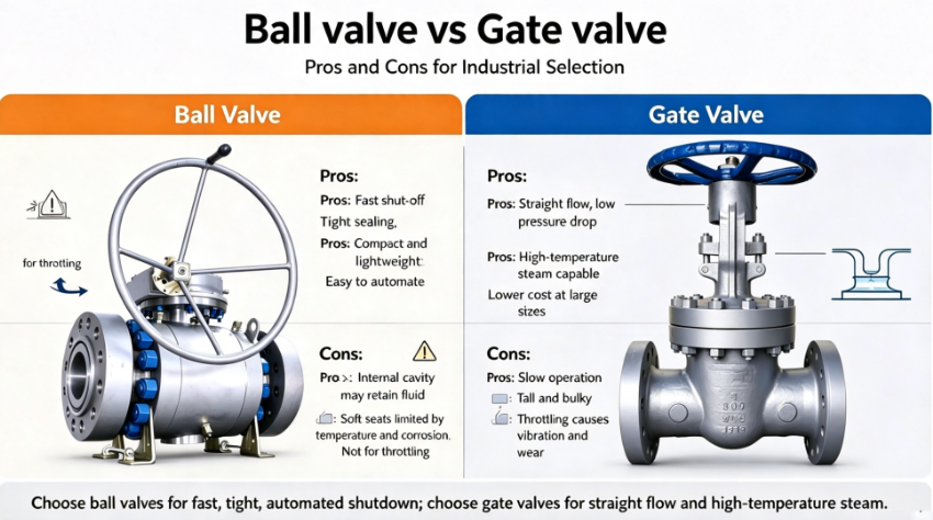 Pros and Cons of Each Valve Pros and Cons of Each Valve